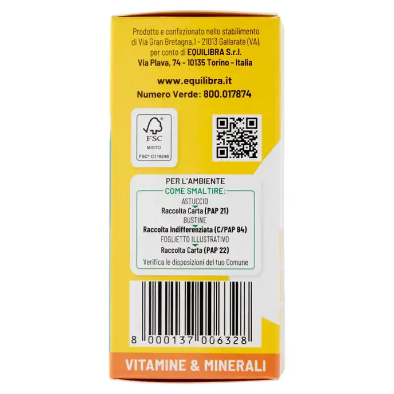 Equilibra Potasiu si Magneziu 3 Formula Imbunatatita Plicuri 18 x 5,35 g Bax 9 buc.